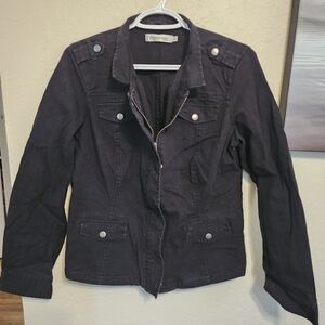 REVOLUTION BY RICKI'S Women's Black Jean Jacket